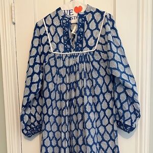 SLV Maxi Blue Caftan